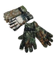Men's Hardwood Camo Fleece Gloves